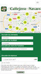 Mobile Screenshot of callejeronavarra.es